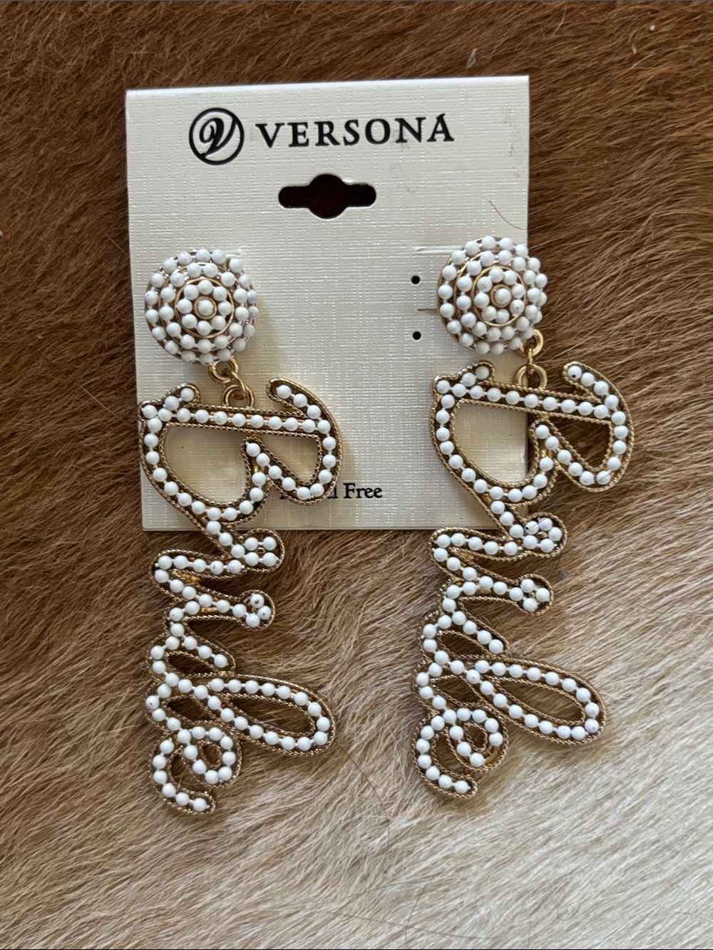 Bride earrings